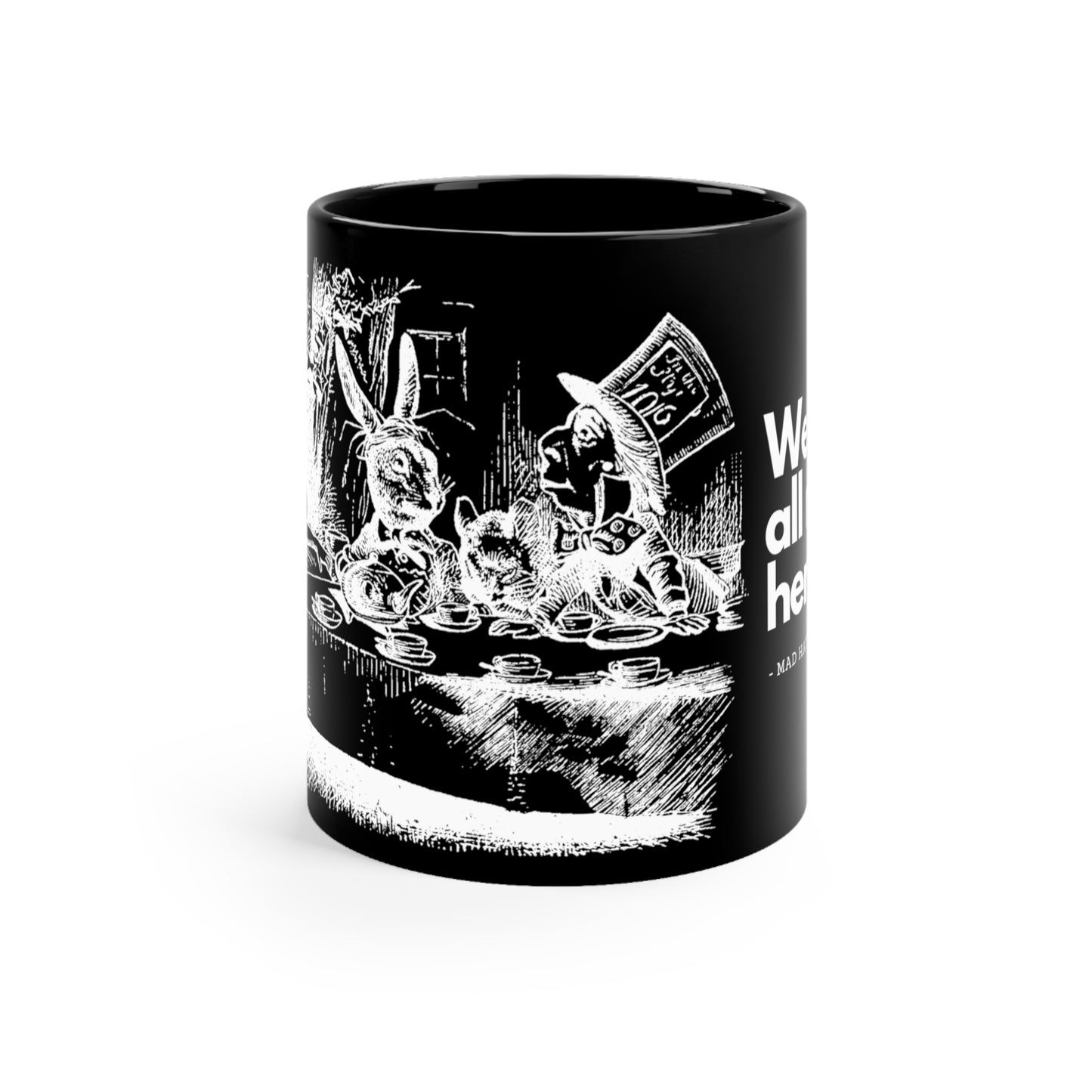 Mad - Black mug 11oz