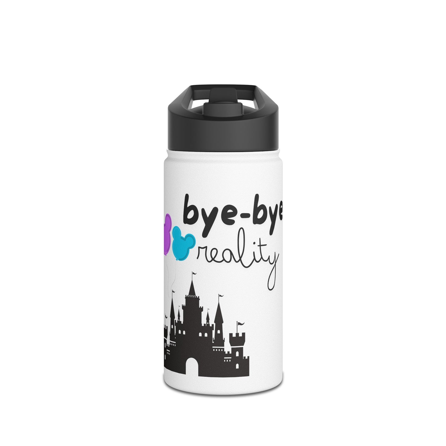 Stainless Steel Water Bottle, Standard Lid