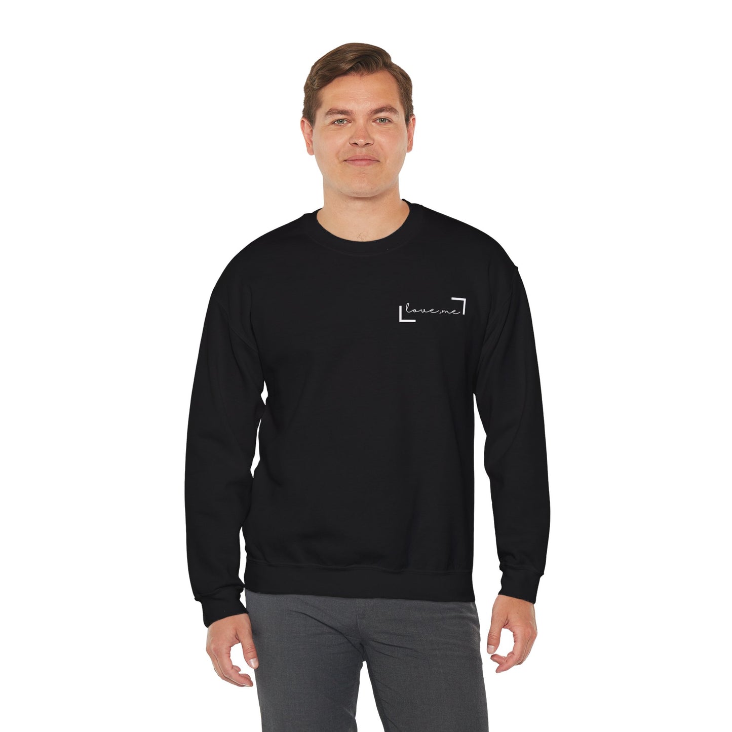 Love, Me .. Unisex Heavy Blend™ Crewneck Sweatshirt