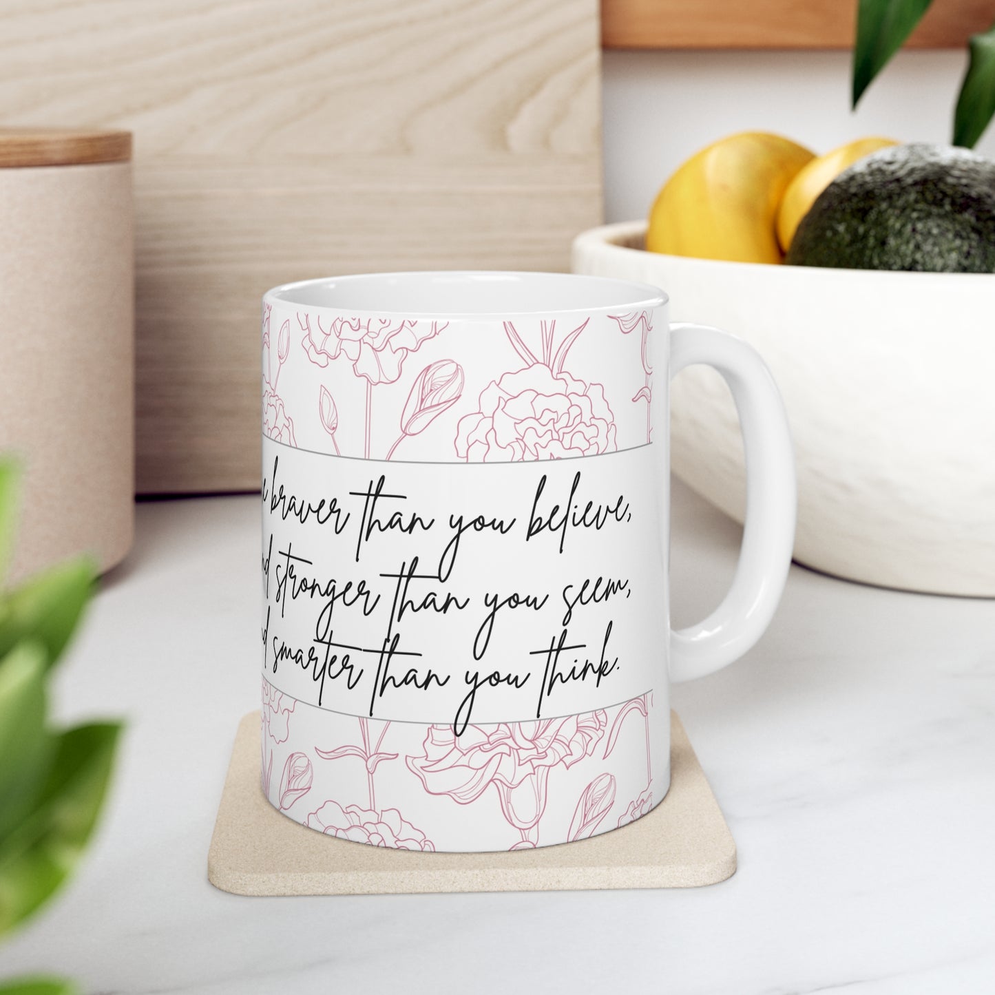 Smarter-Braver - Mug 11oz