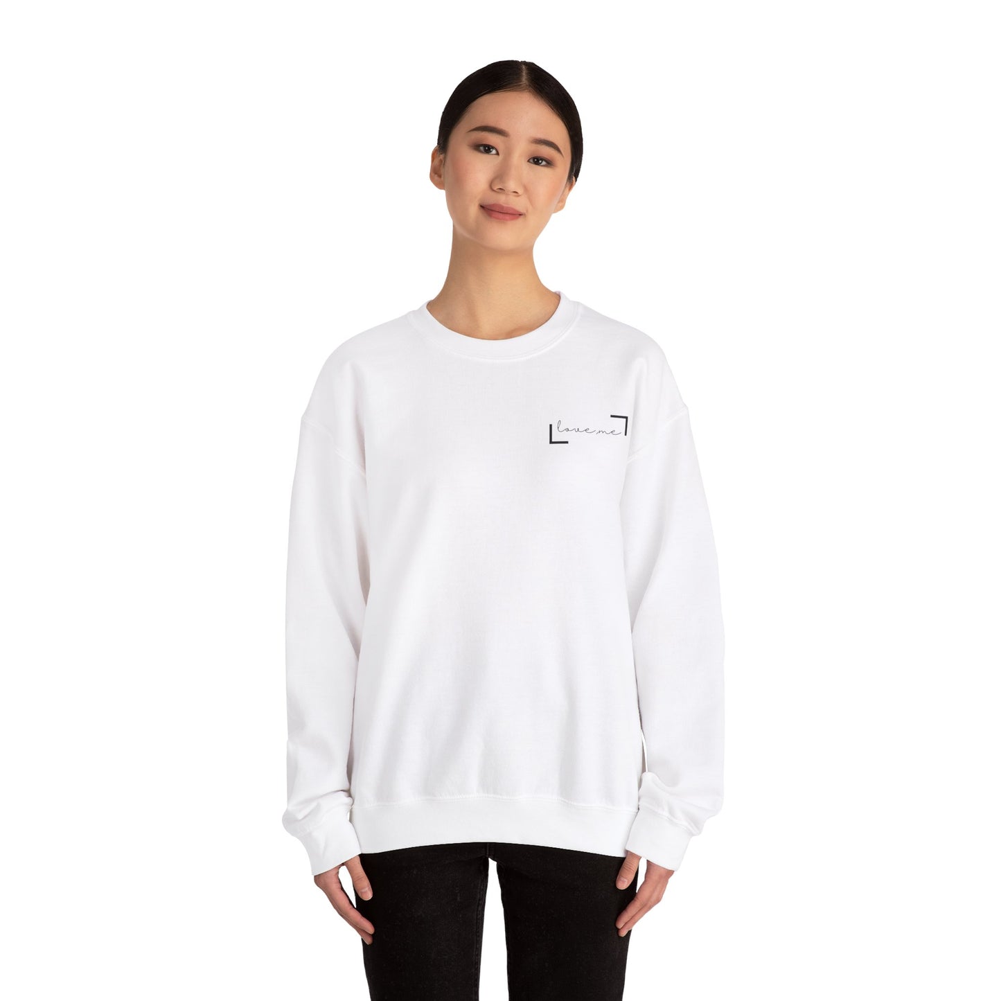 Love, Me .. Unisex Heavy Blend™ Crewneck Sweatshirt