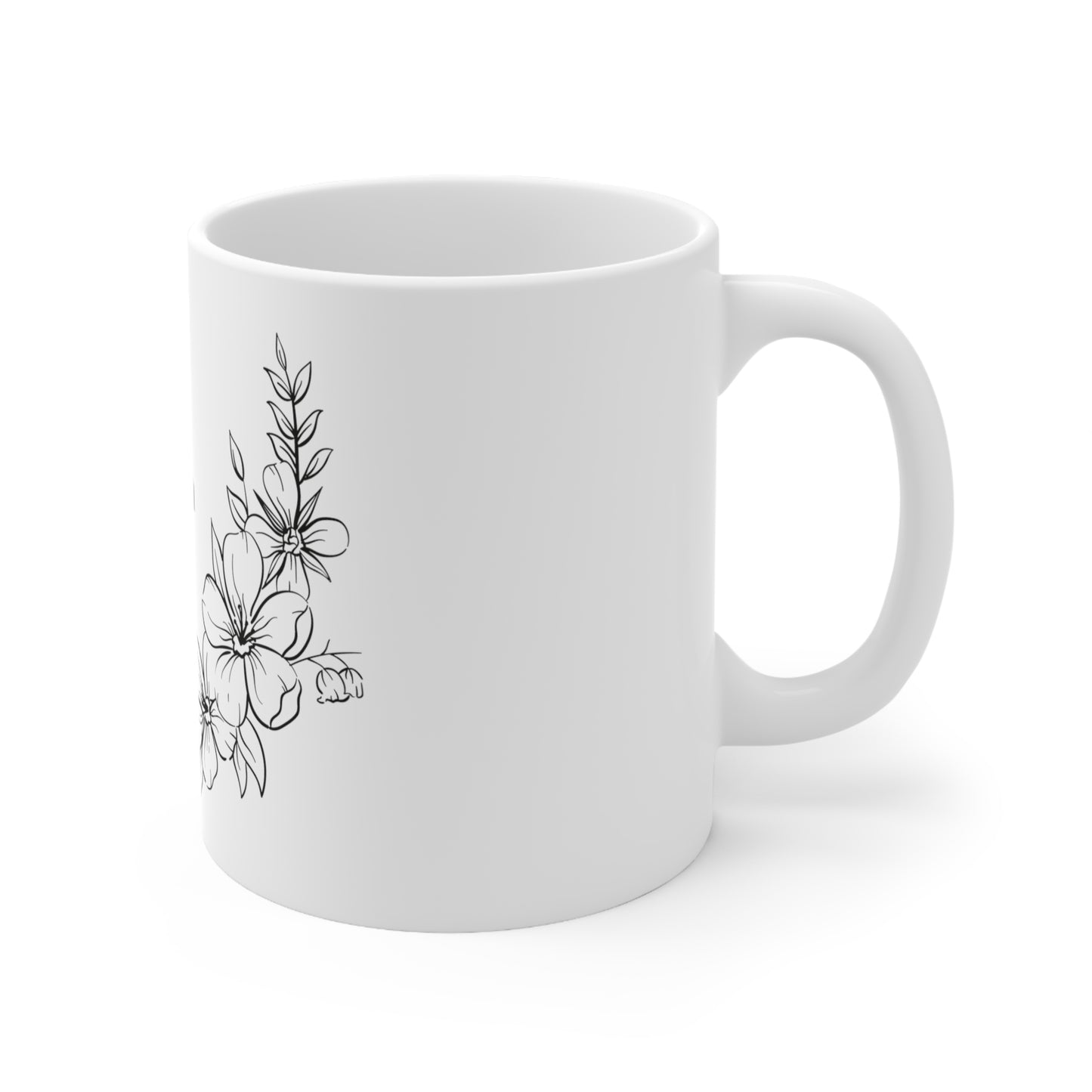 Bloom in Adversity - Ceramic Mug 11oz