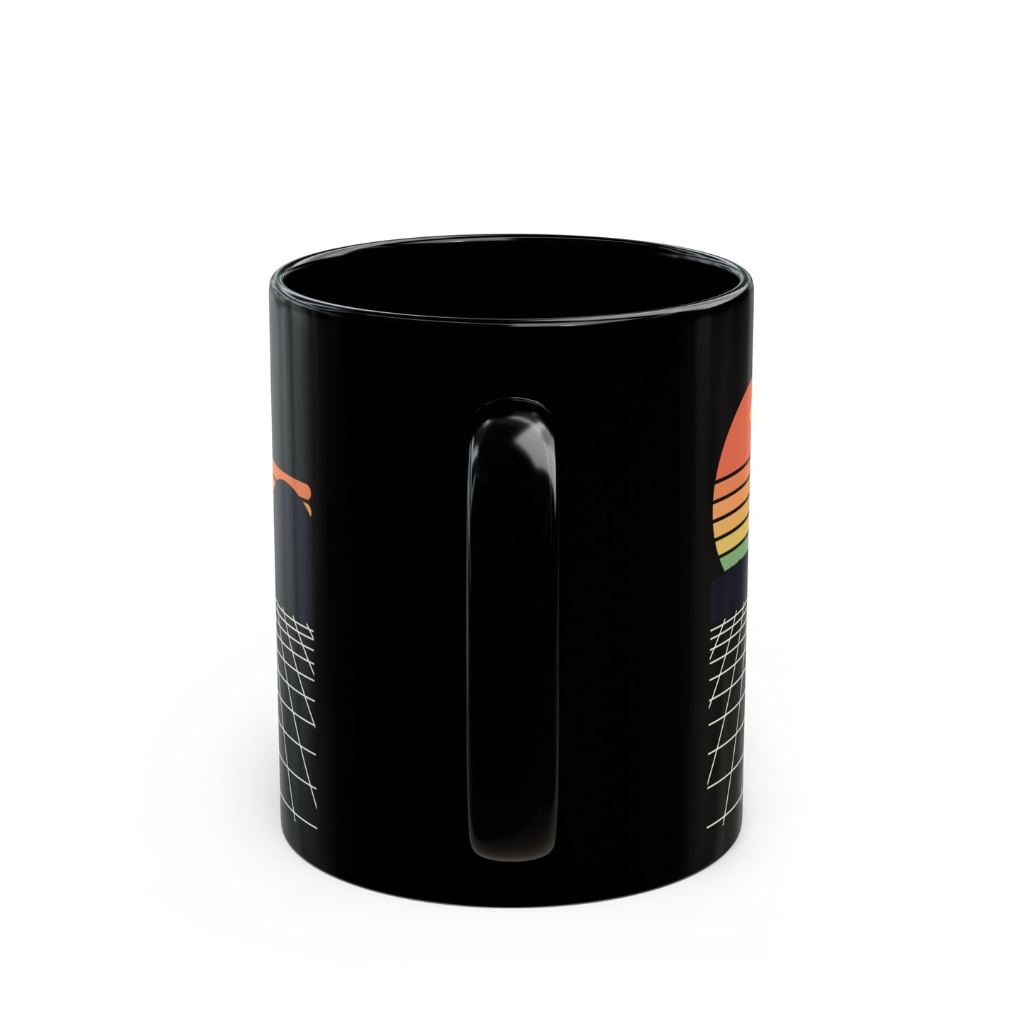 Two Sunsets Black Mug (11oz, 15oz)