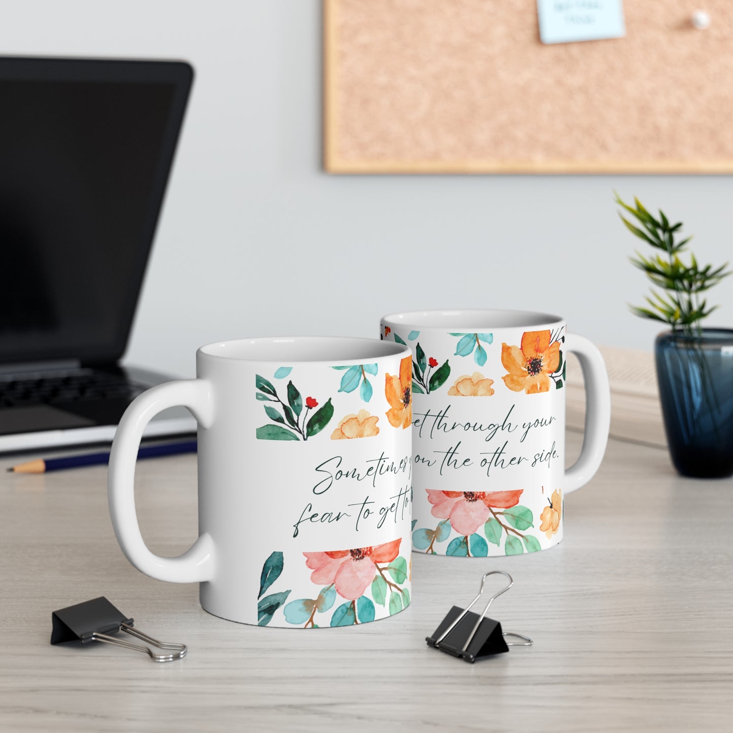 Fear to Beauty - Ceramic Mug 11oz