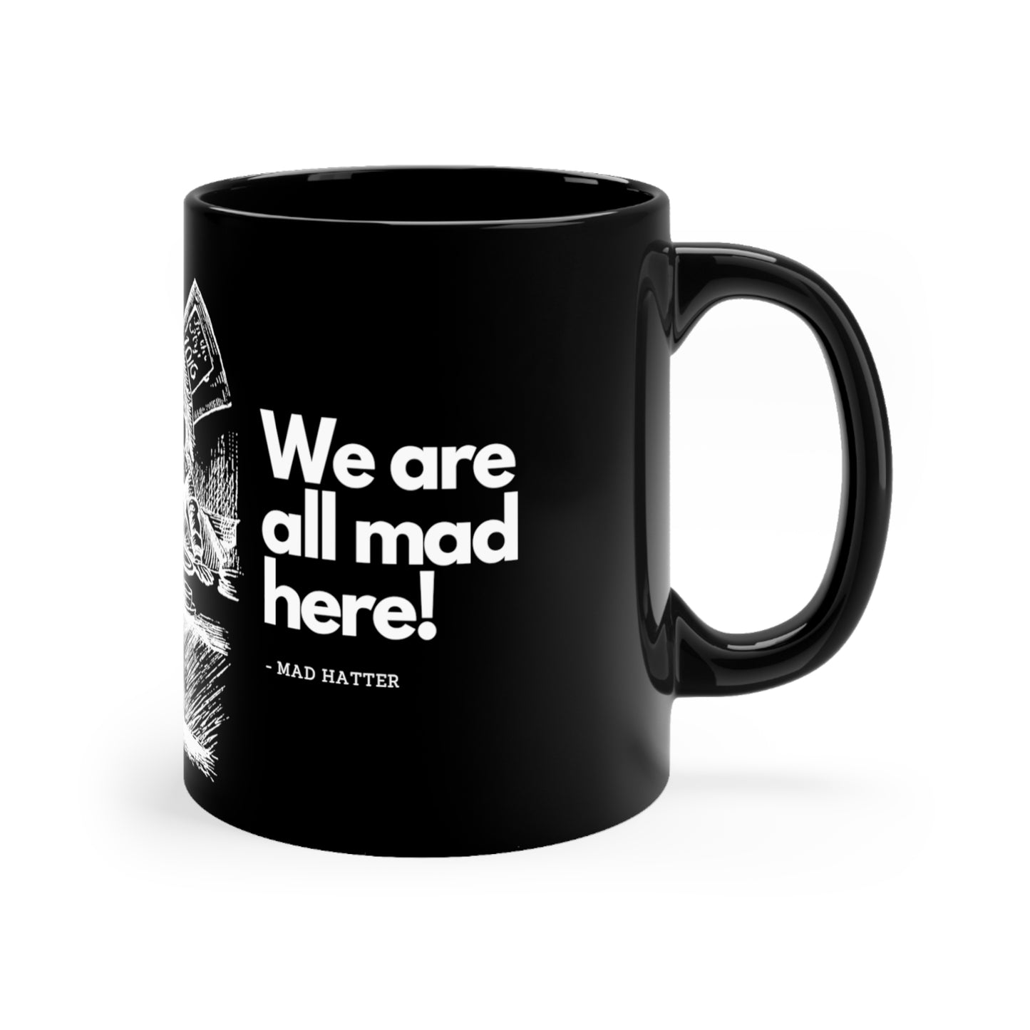 Mad - Black mug 11oz