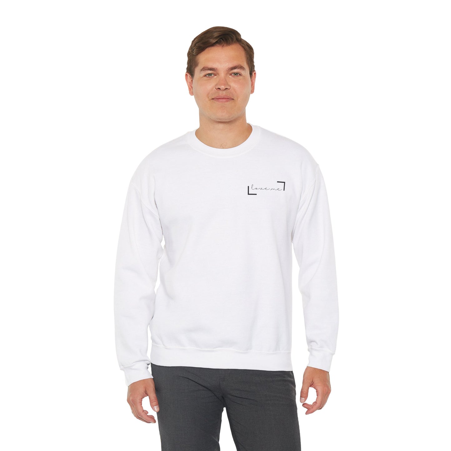 Love, Me .. Unisex Heavy Blend™ Crewneck Sweatshirt