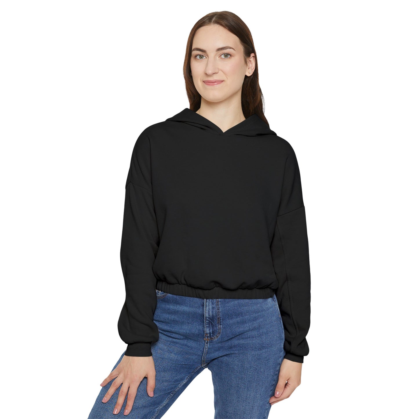 To Infinity .. Women's Cinched Bottom Hoodie